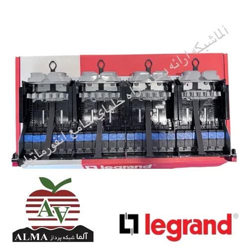 پچ پنل 24 پورت Cat8SFTP LCS3 اورجینال لگراند 33782